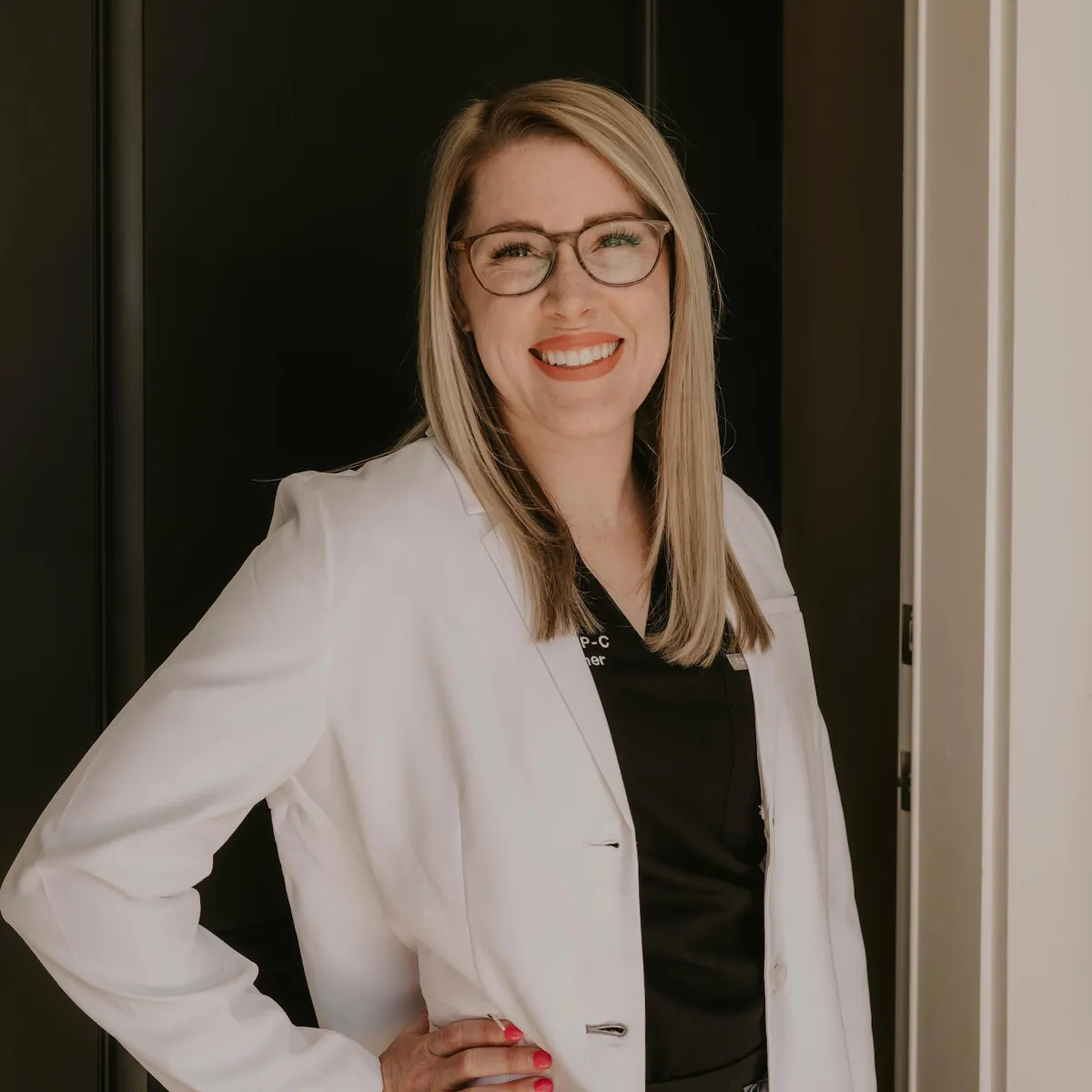 Amy Hawkins, lead aesthetic injector and owner of Aesthetics Twenty-Nine in Bluffdale Utah. Amy is a practitioner and medical director and trains on filler injections. 