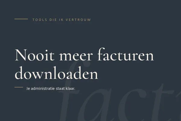 Automatisch inkoopfacturen verzamelen met VerzamelSysteem