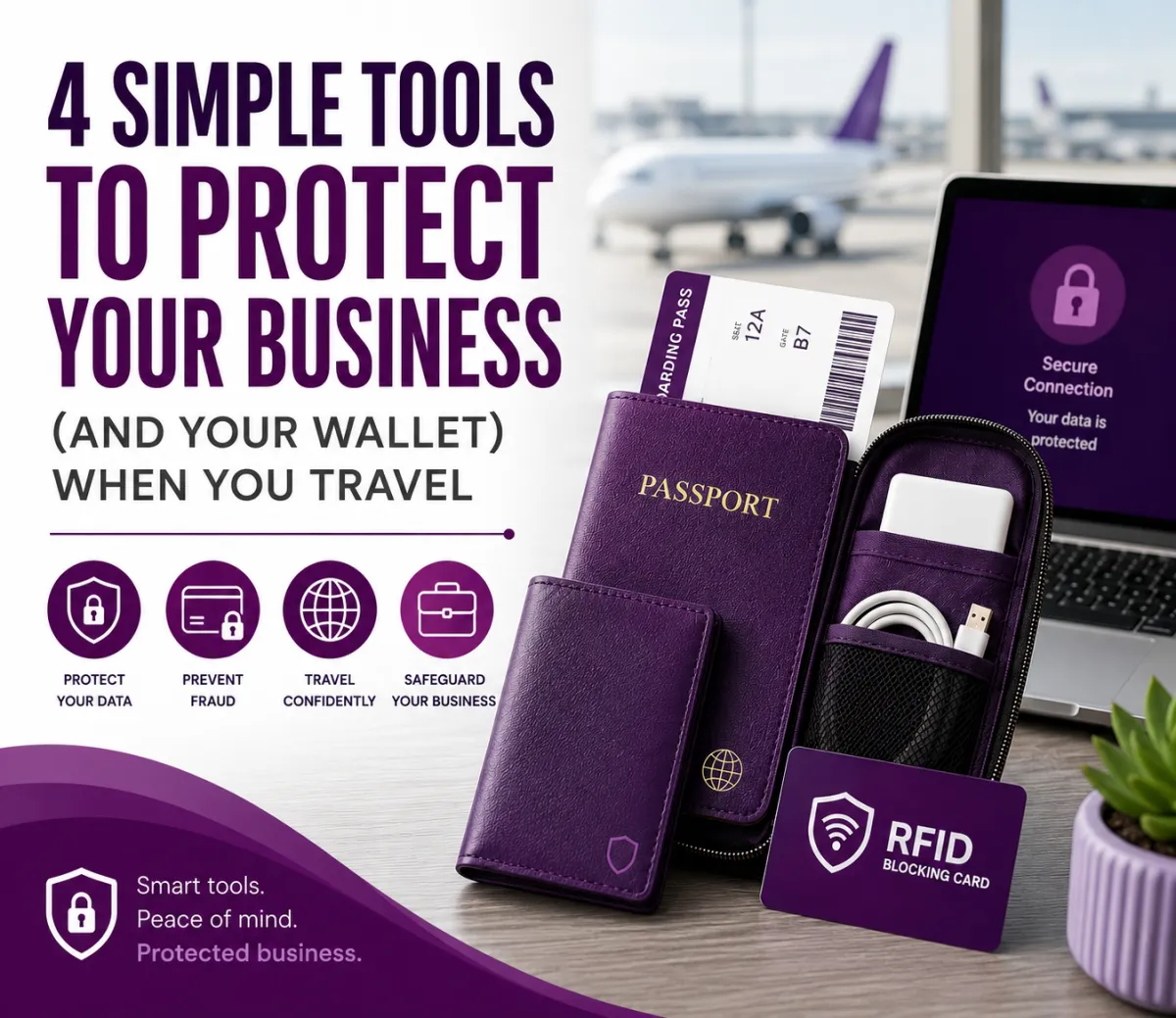 4 Simple Tools to Protect Your Business (and Your Wallet) When You Travel