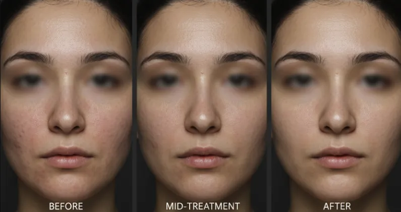 a fork and a plate of food