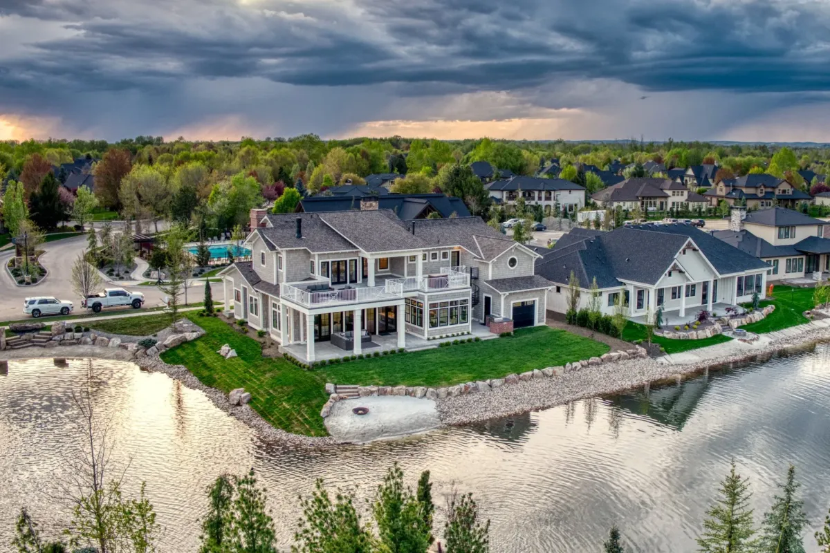 Attractive suburban home representing trusted roofing craftsmanship