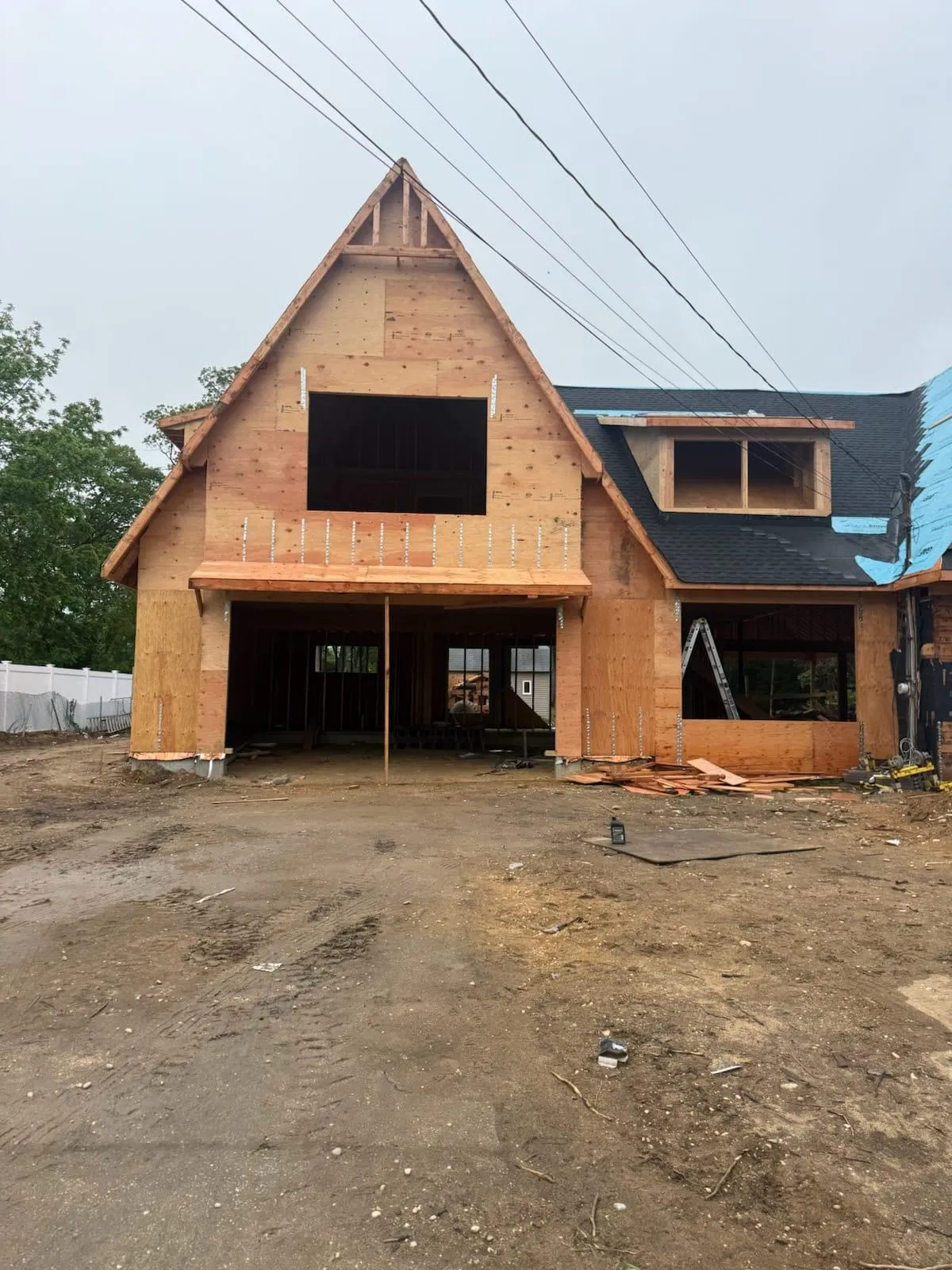 Exterior construction in Suffolk County, New York