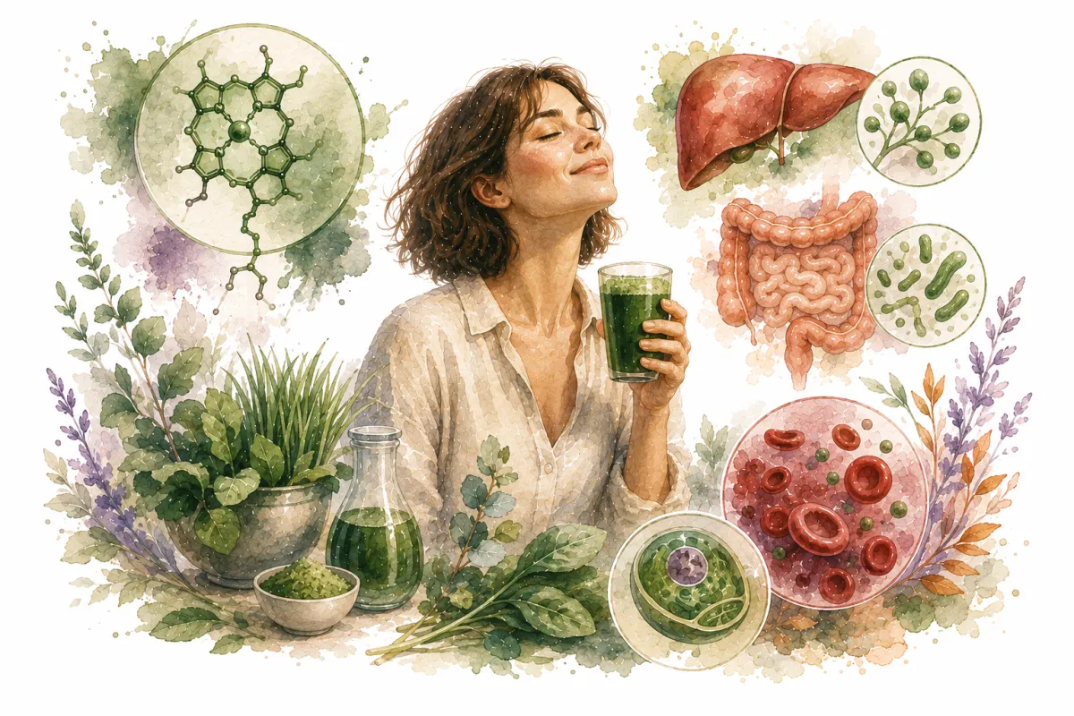Chlorophyll-Tropfen: Hype oder echte Hilfestellung?