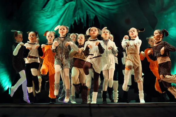 theater kids on stage