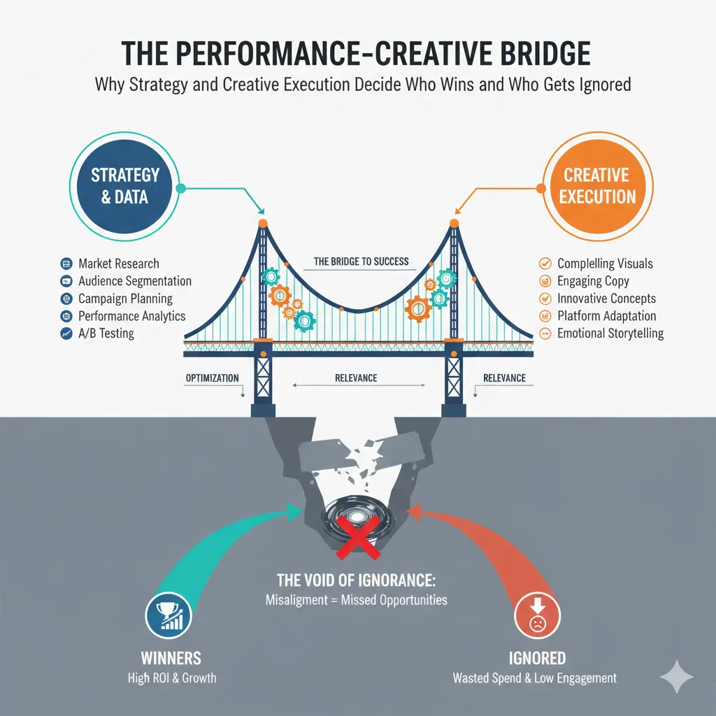 The Performance-Creative Bridge: Why Strategy and Creative Execution Decide Who Wins and Who Gets Ignored