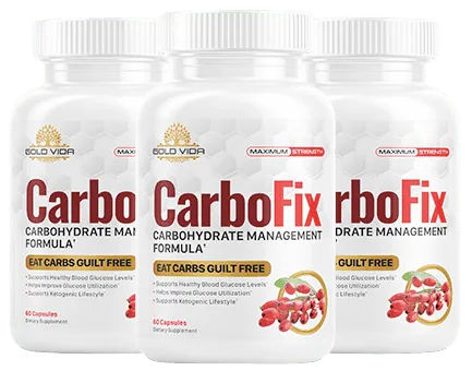CarboFix 3 bottles Supplement