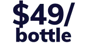 $49 per bottle