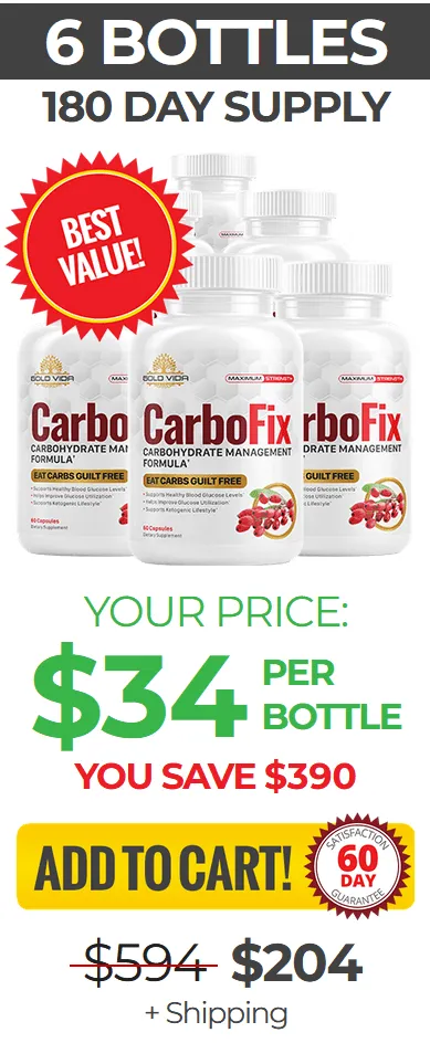 Buy CarboFix 6 bottles