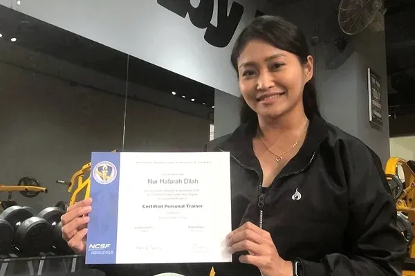 Wow...I’m now a certified personal trainer
