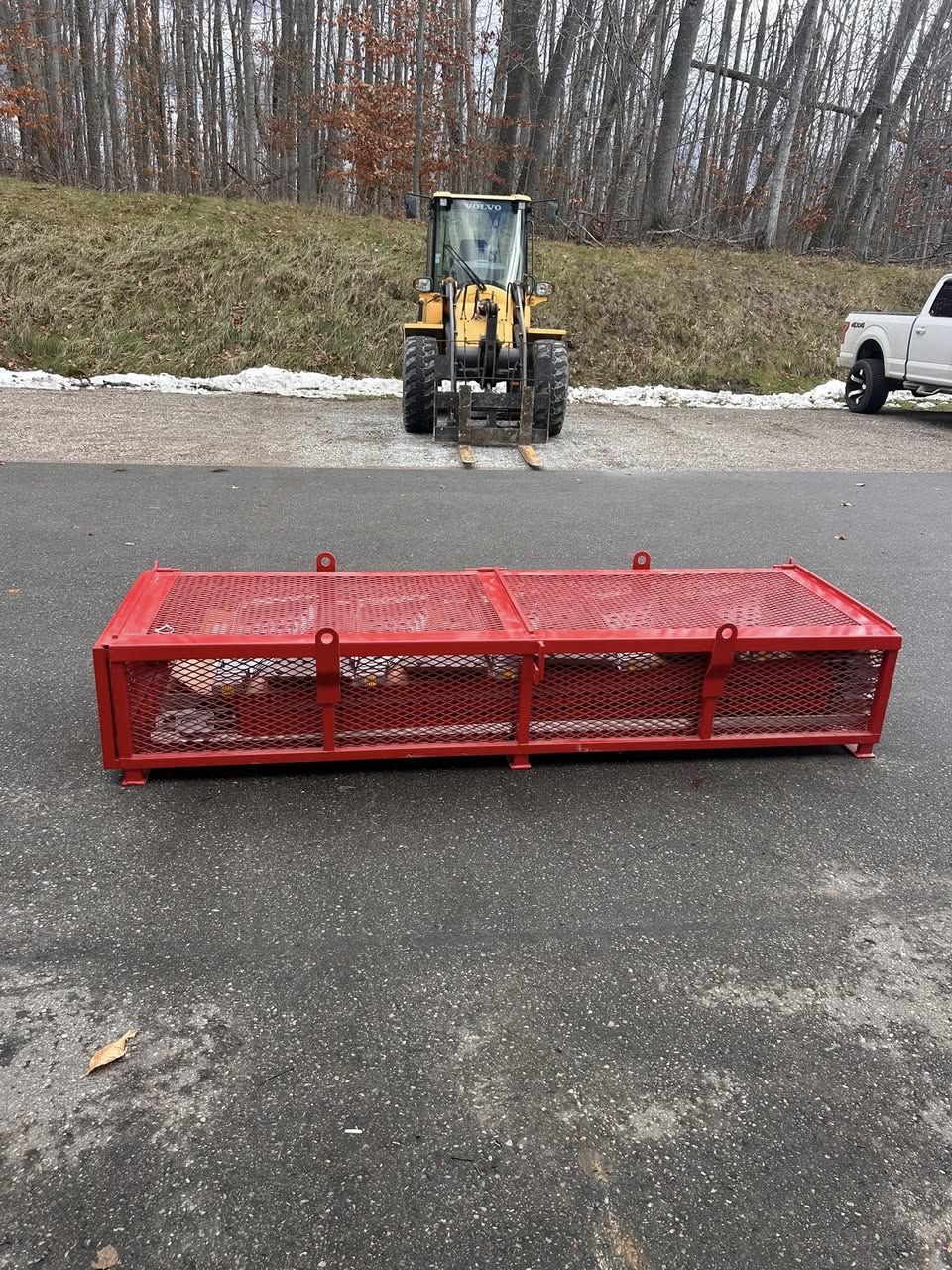 Complete Superior ICF bracing system with transport crates in Petoskey, MI