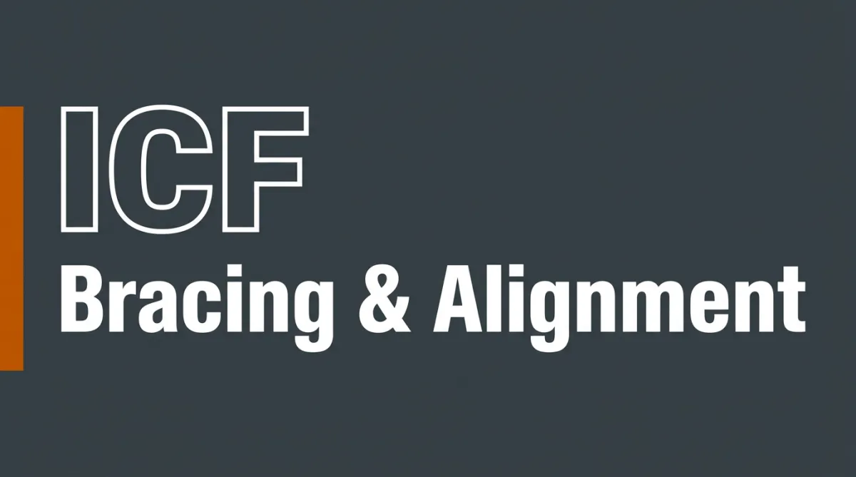 ICF Bracing and Alignment banner