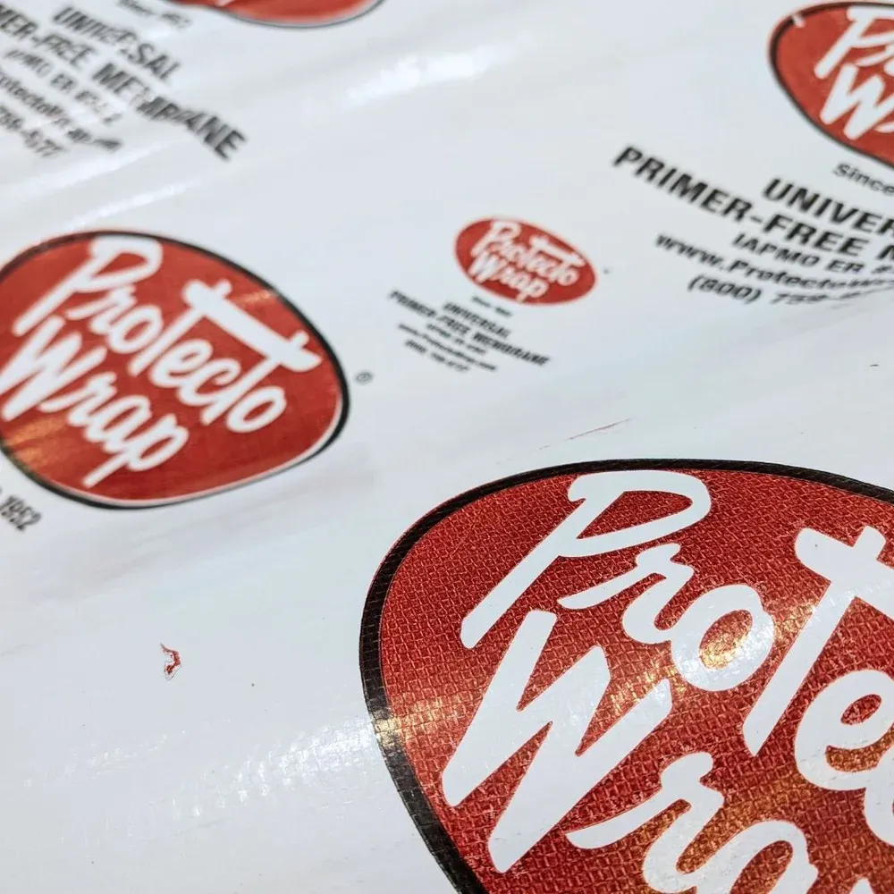 Protecto Wrap Universal Primer-Free Membrane approved for below grade waterproofing membrane