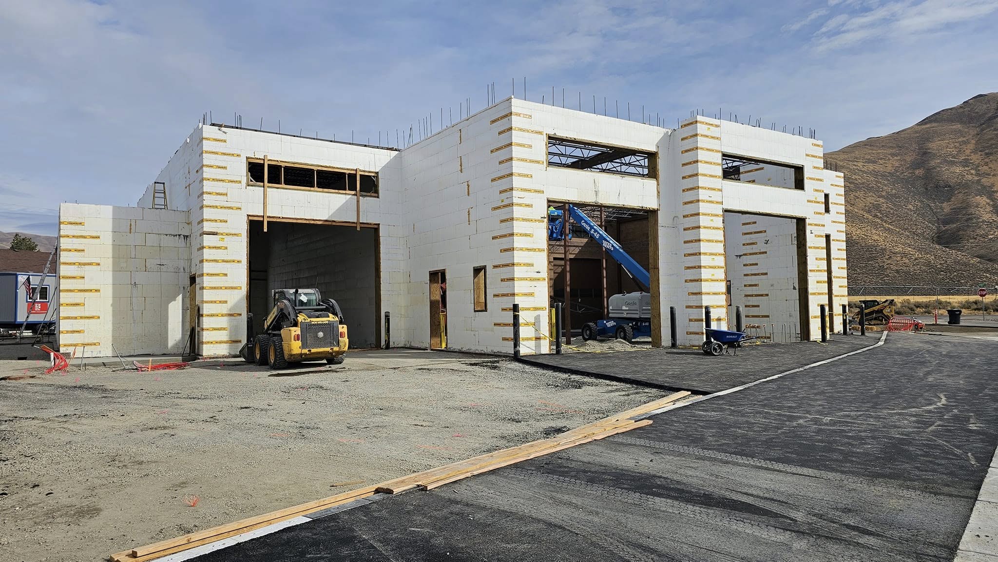 Image of Stronghold ICF job site in Kingman, AZ in M