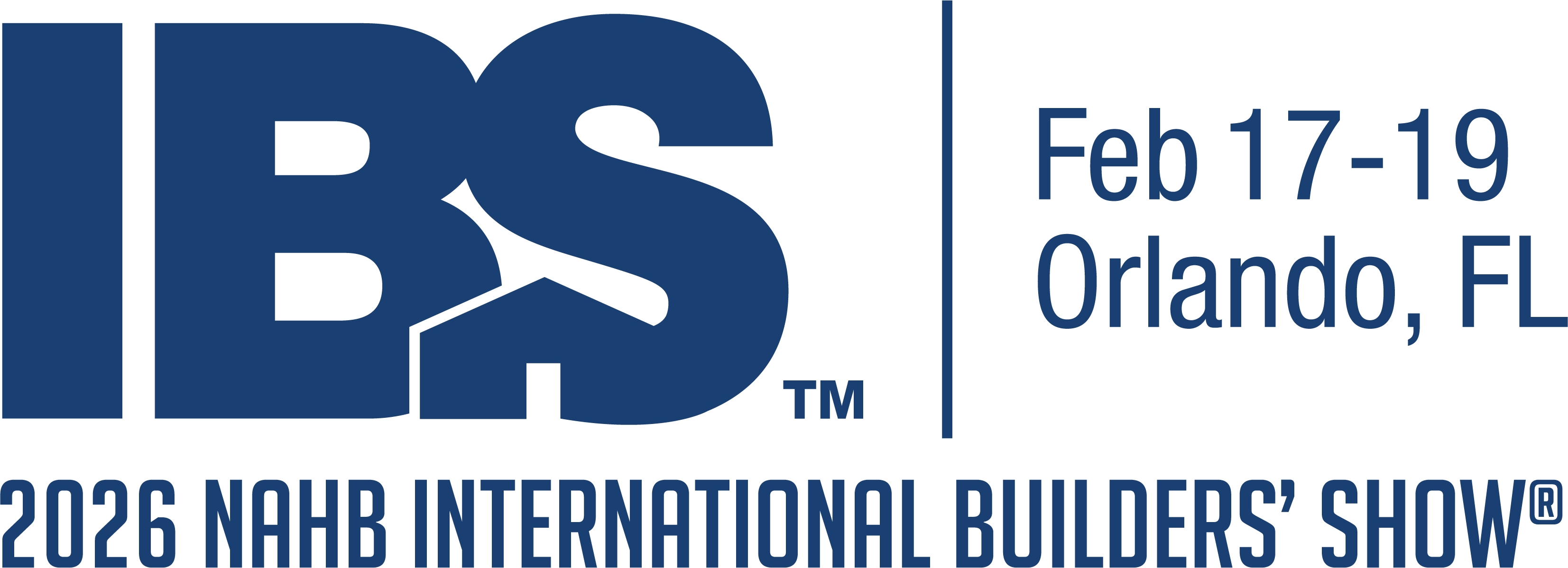International Builders Show 2026 Logo