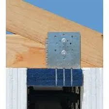 ICF ledger connector plate attaching wood framing to ICF wall top