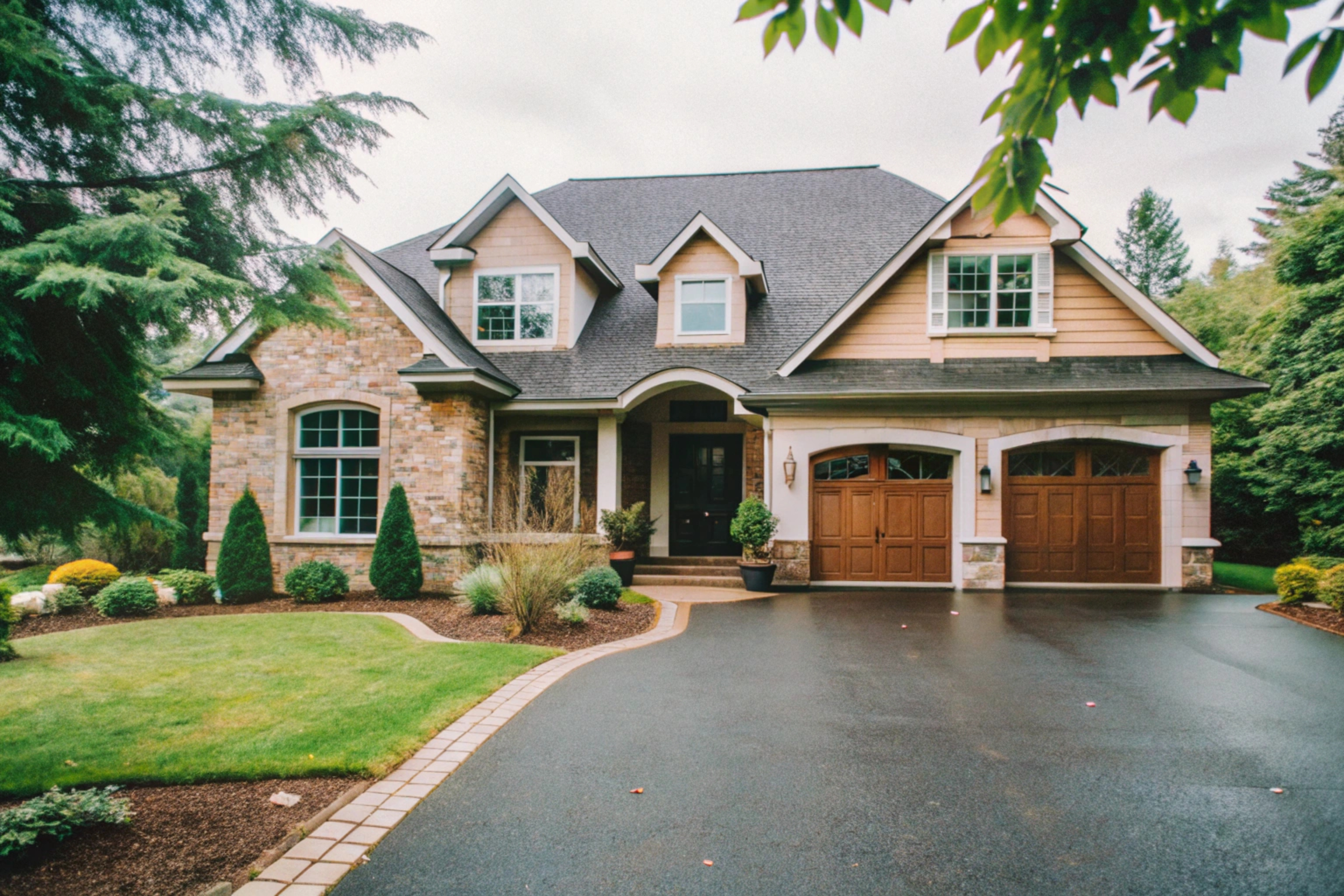 Residential home with insulated concrete form walls and energy-efficient build system