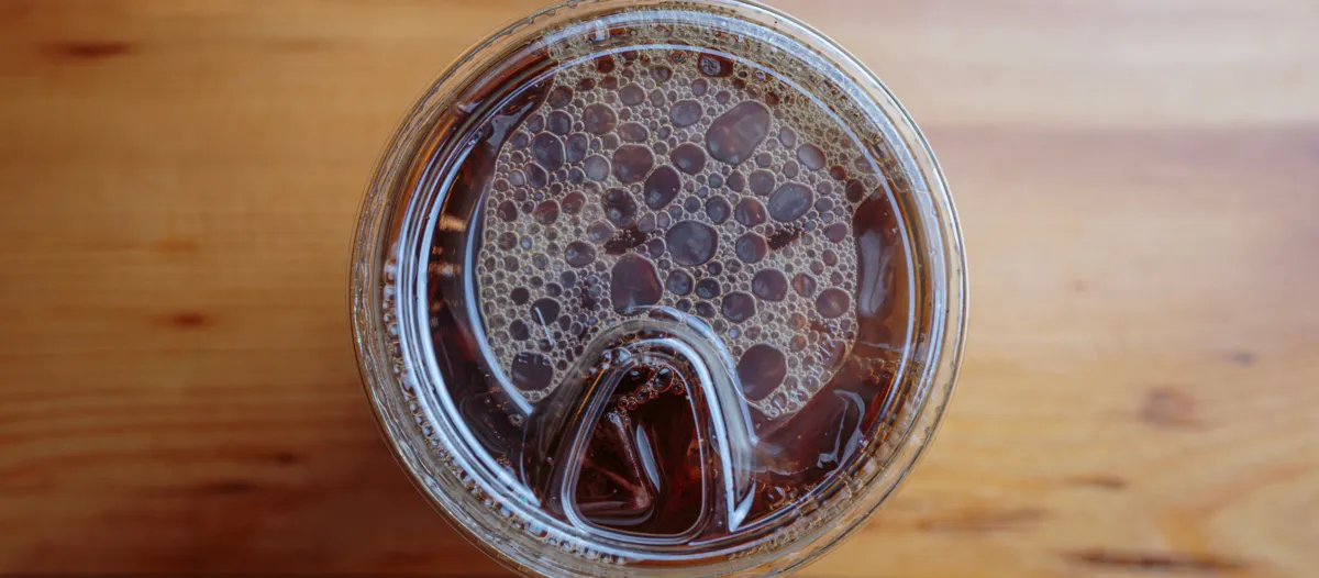 Iced coffee and specialty drinks