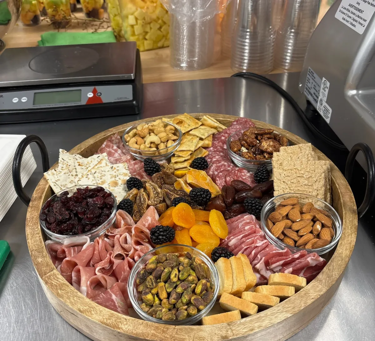 Charcuterie and shareable boards
