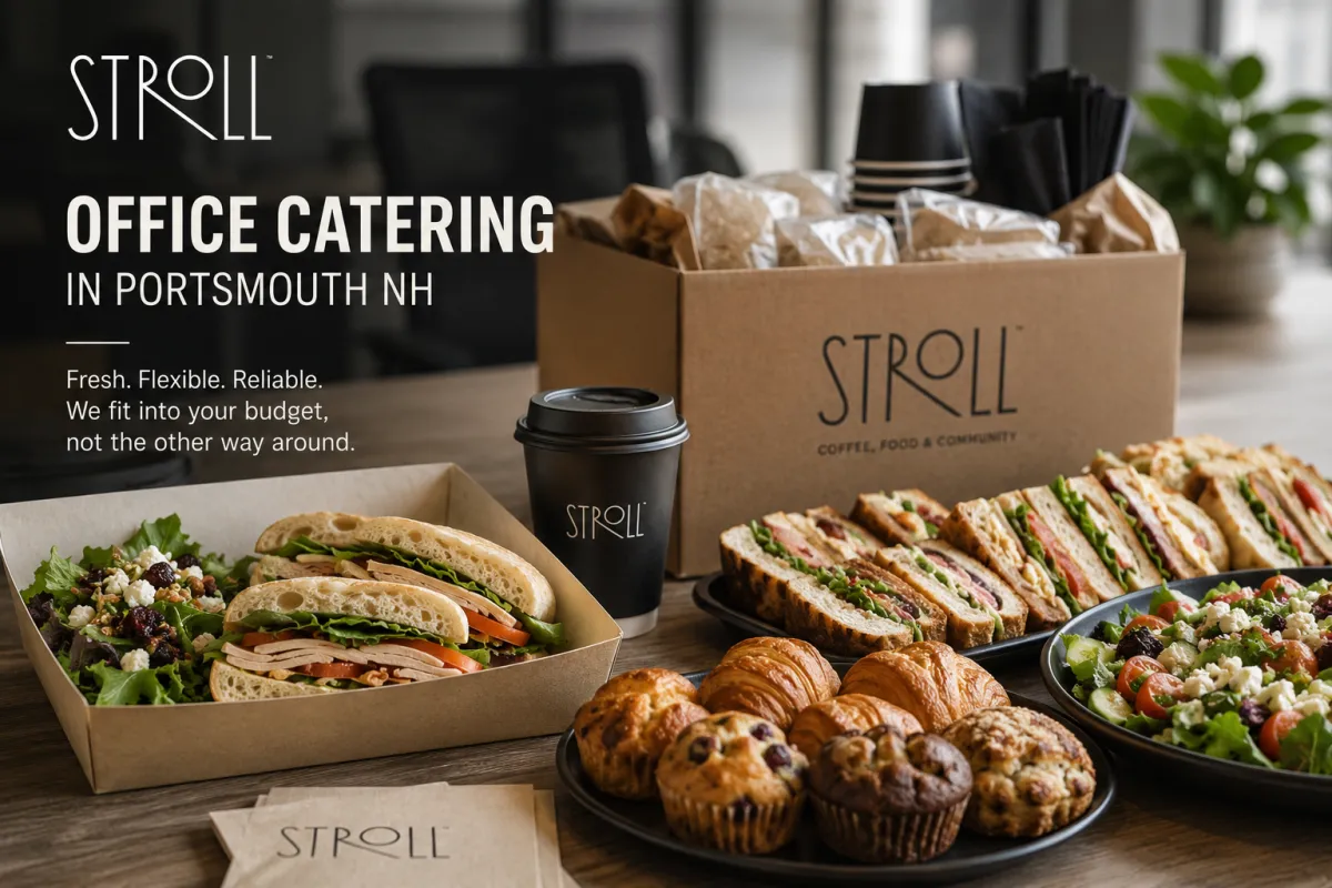 Office Catering in Portsmouth NH: What to Order and How to Plan