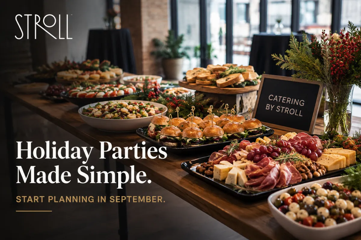Planning Your Holiday Party in Portsmouth NH? Start in September