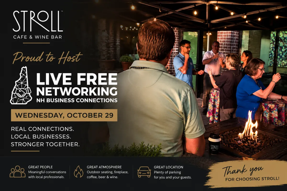 Why Local Organizations Choose Stroll Cafe for Events in Portsmouth, NH