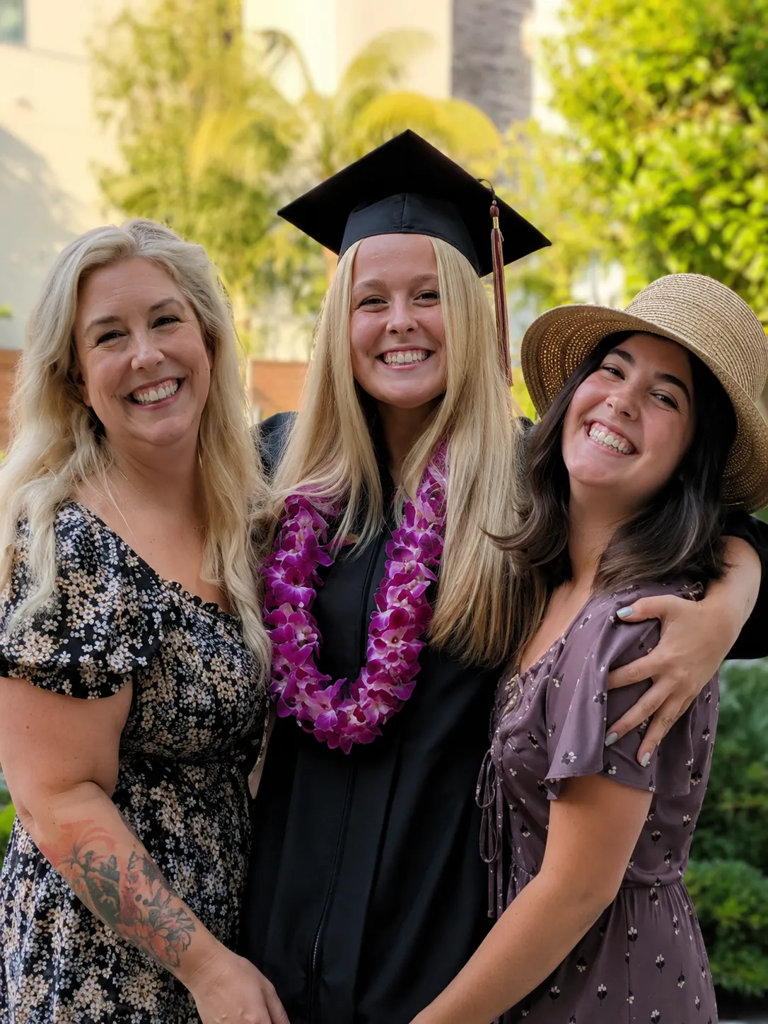 Life beginning again with Nathalie's daughters graduation