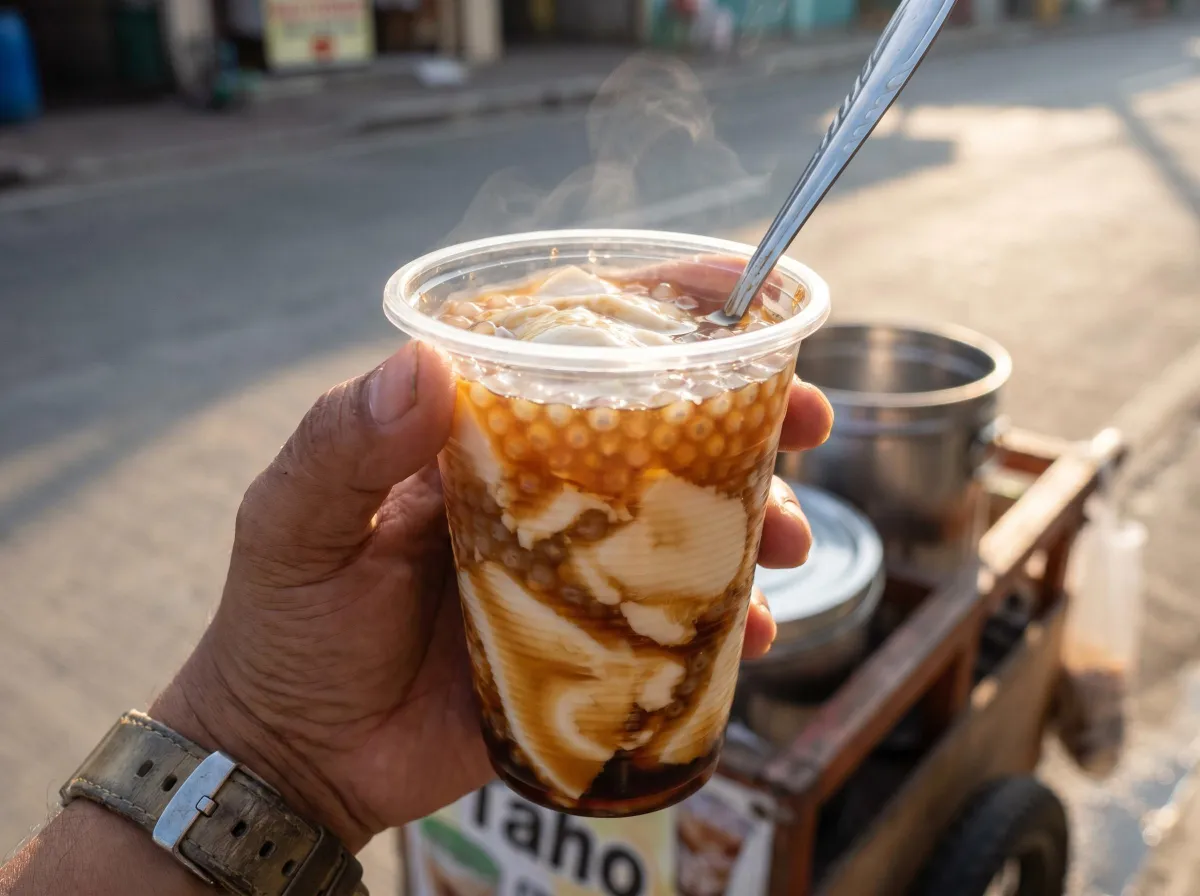 image of hot taho
