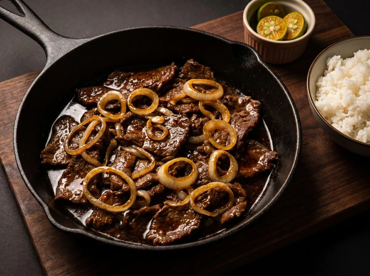 What Is Bistek Tagalog? Filipino Beef Steak With Soy & Calamansi