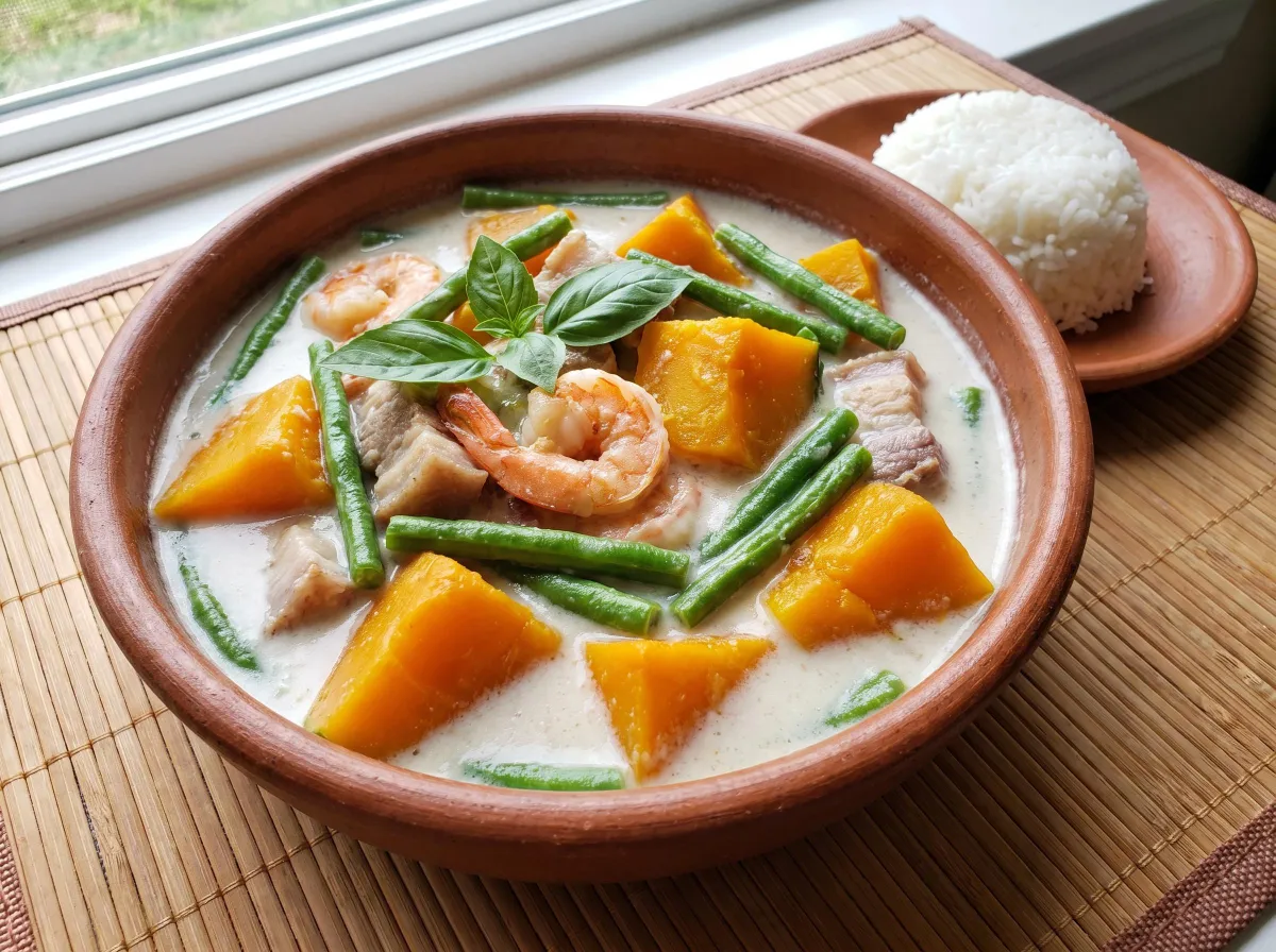 What is Ginataang Kalabasa? The Filipino Coconut Squash Stew That's Creamy Comfort in a Bowl