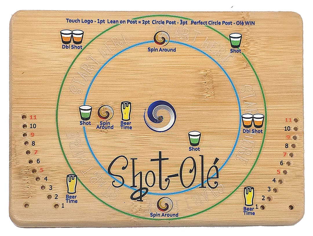 Ole Games Shot-Ole game board