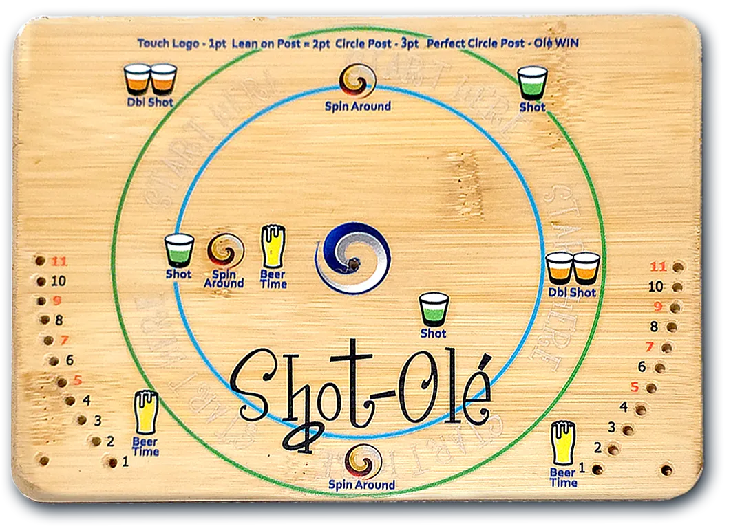 Ole Games Shot-Ole game board