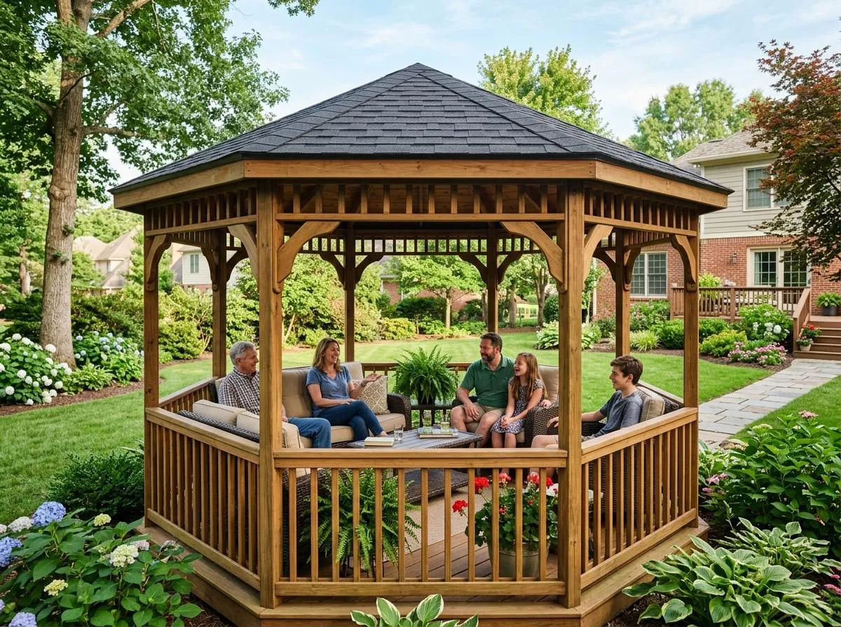 Custom gazebo installation