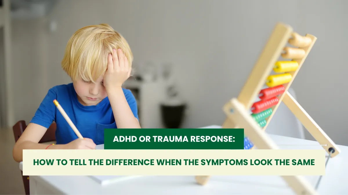 ADHD or Trauma Response: How to Tell the Difference