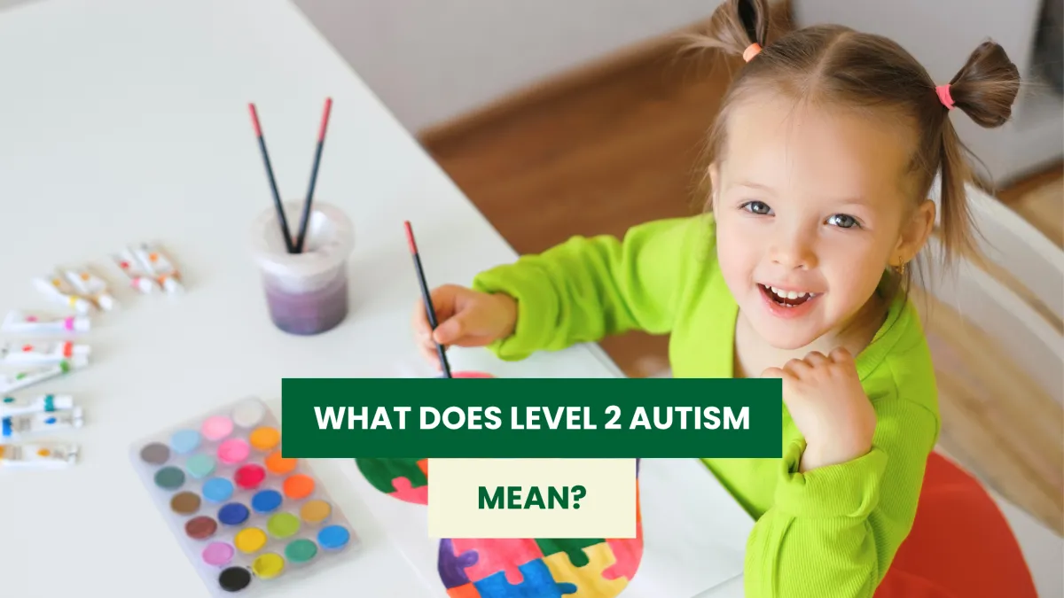 Autistic teen or adult receiving support during an autism evaluation