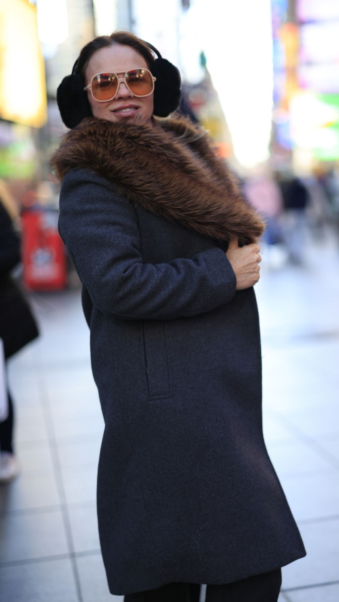 Retrato forte e elegante da Vivi.