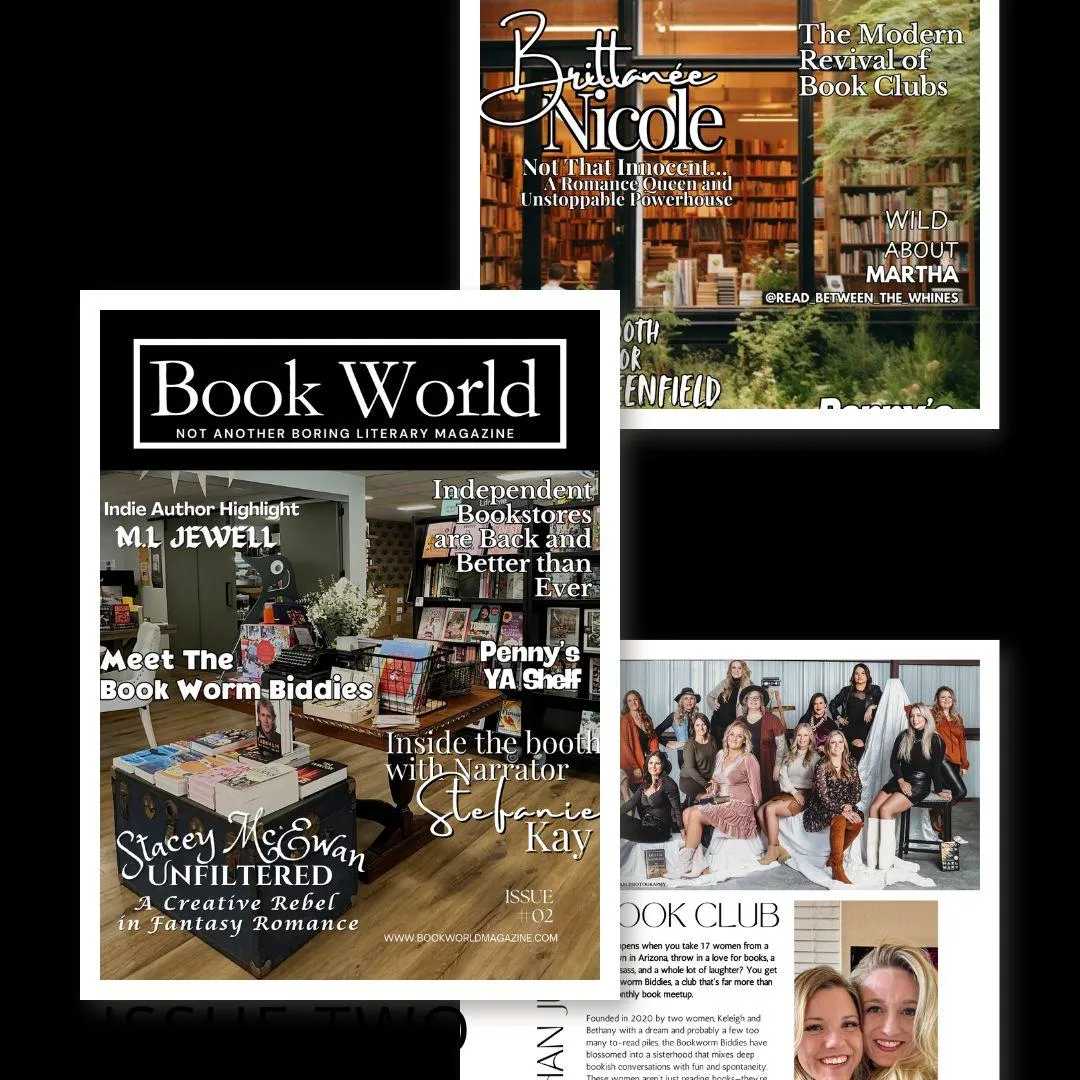 Issue 1 and 2 of Book World Magazine