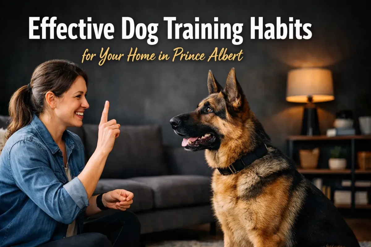 Effective Dog Training Habits for Your Home in Prince Albert