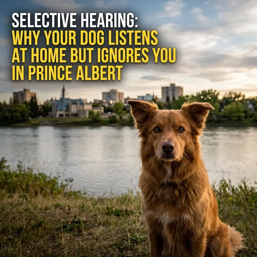 Selective Hearing: Why Your Dog Listens at Home but Ignores You in Prince Albert