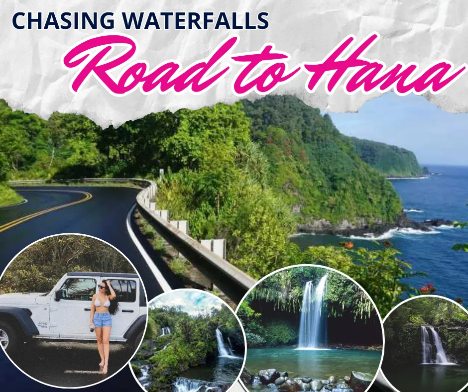 Road to Hana chasing waterfalls