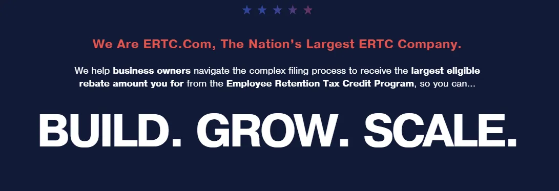 Image - ERTC tax claim, refund, rebate, small business