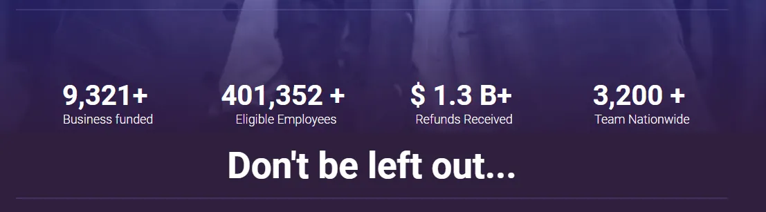 Image  claim ERC, ERTC, COVID-19 assistance for small business in the  US