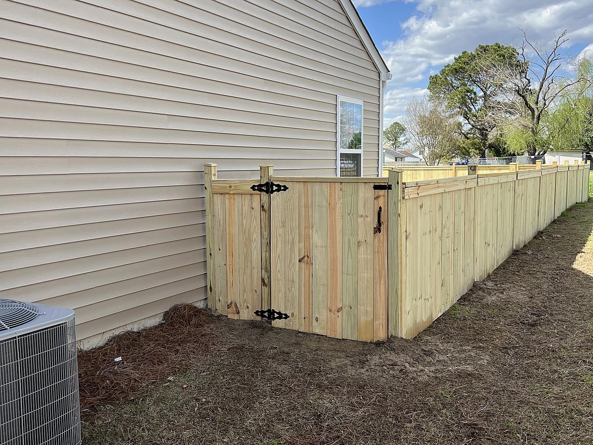 wood fencing near me jacksonville