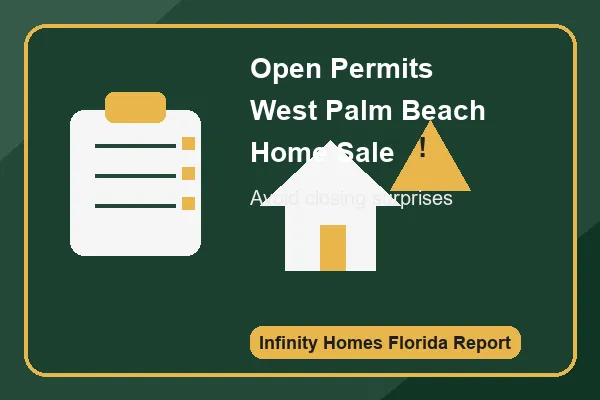 West Palm Beach Home With Open Permits? How Sellers Can Avoid Closing Surprises and Price Cuts