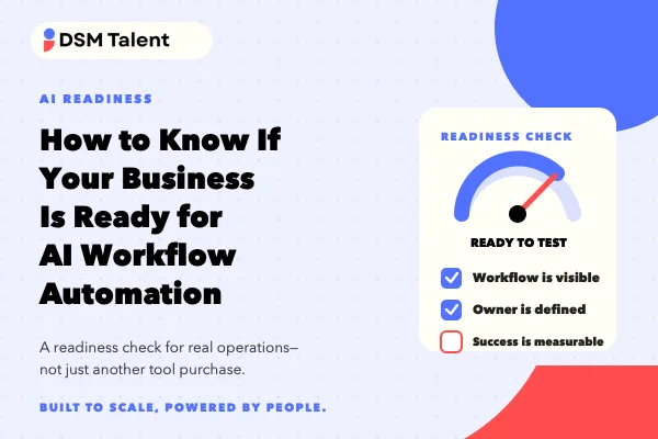 How to Know If Your Business Is Ready for AI Workflow Automation