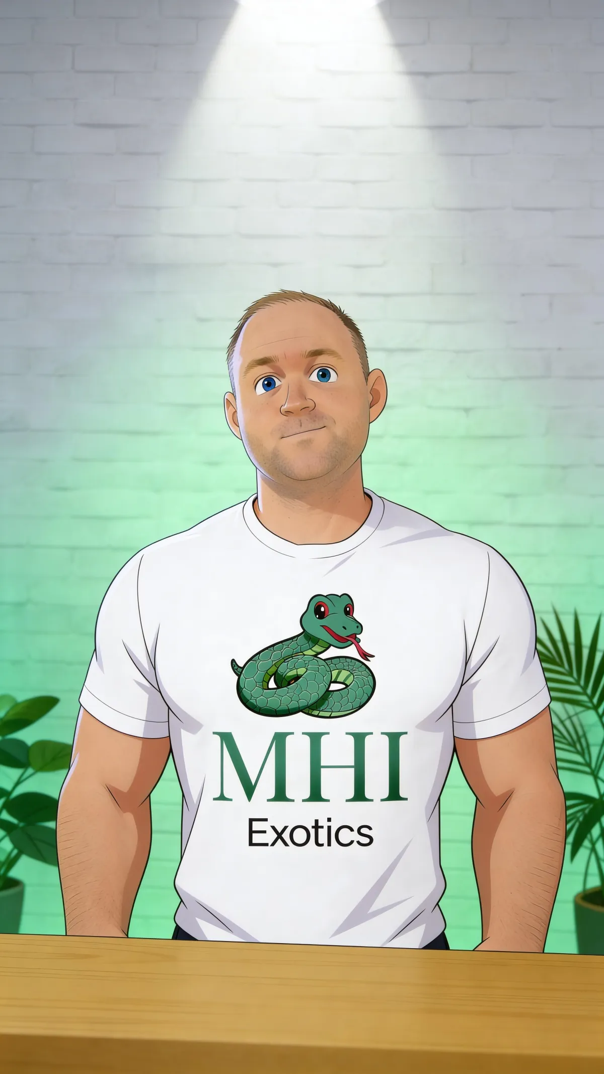 Portrait of the designer/developer