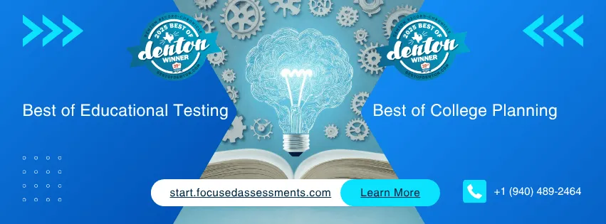 Best of Denton in both "Bst of Educational Testing and Best of College Planning