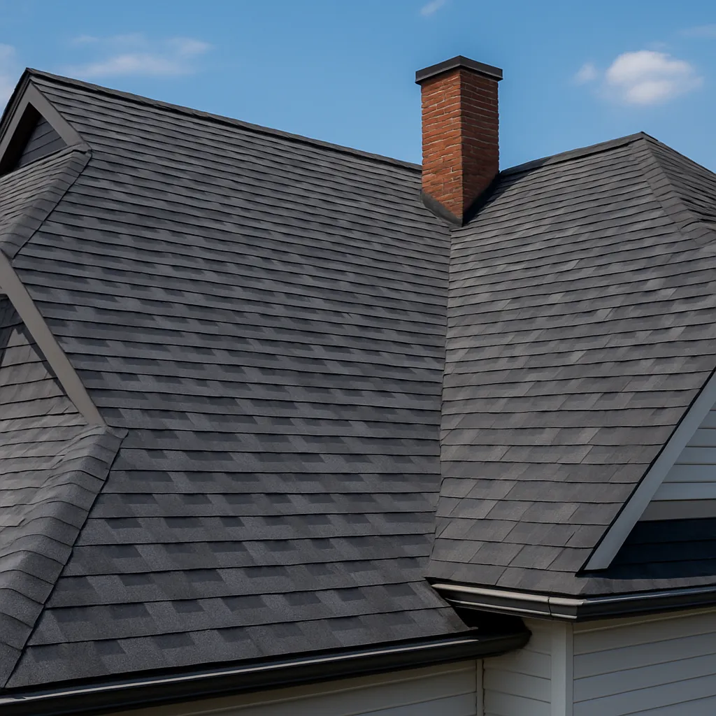 a kitchen with a large counter top and chairs