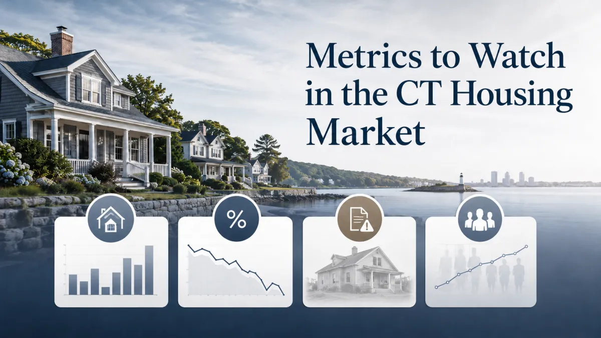 Four Indicators I Watch to Understand Where the Connecticut Housing Market Is Headed
