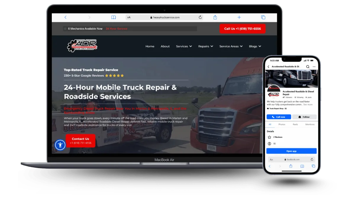 Accelerated Roadside Diesel Repair