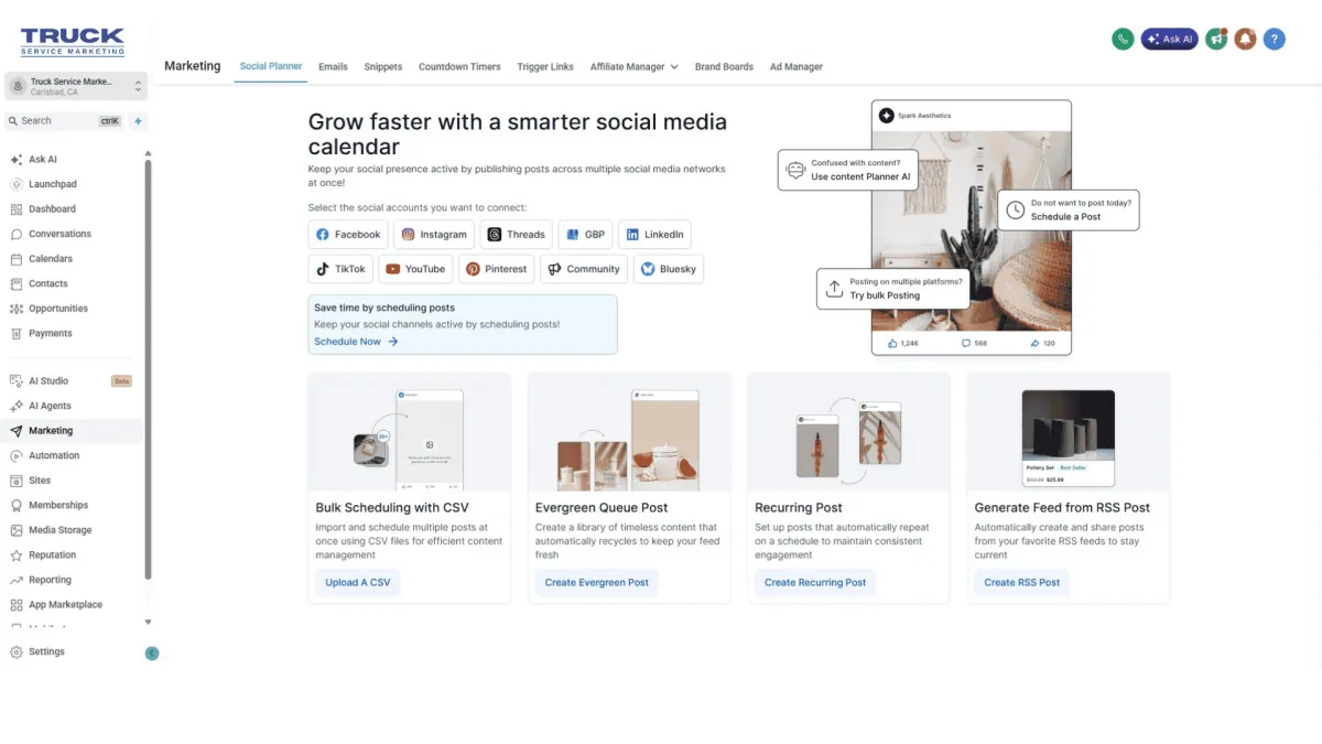 Social Media Management
